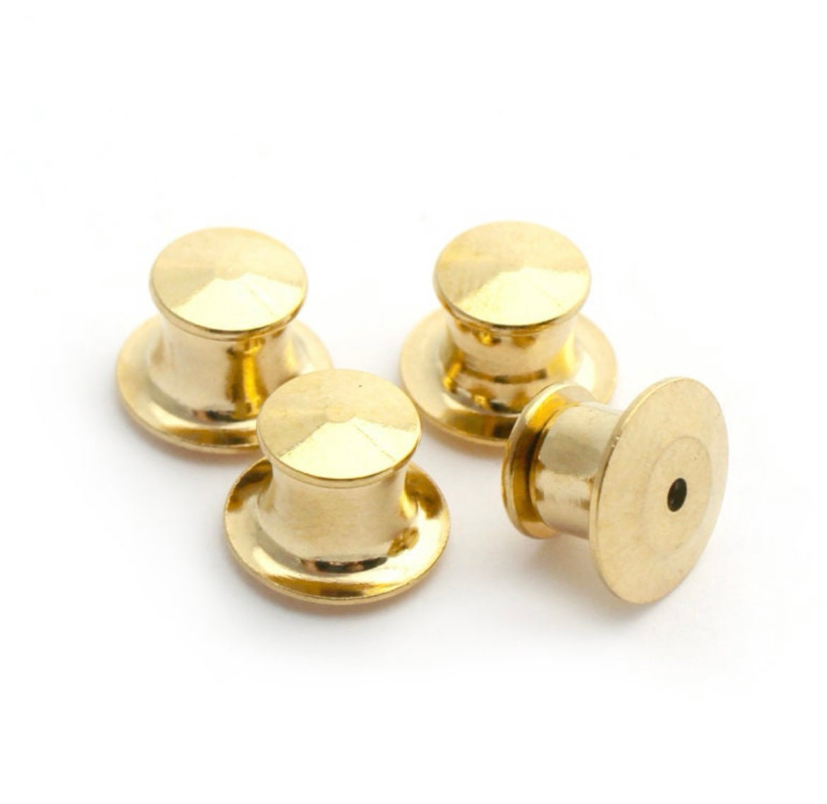 Locking pin backs - Radical Buttons