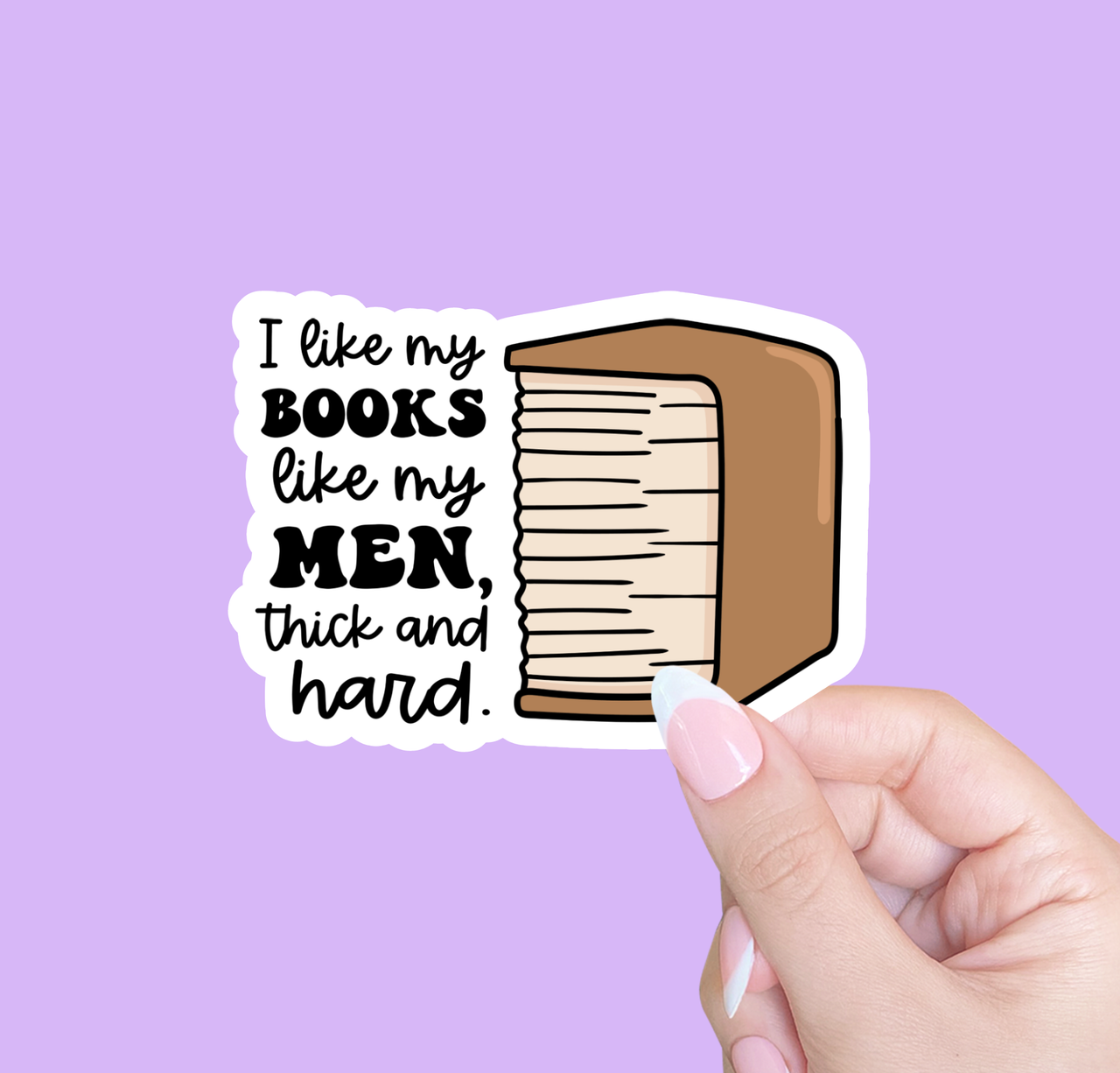 I like my books like my men