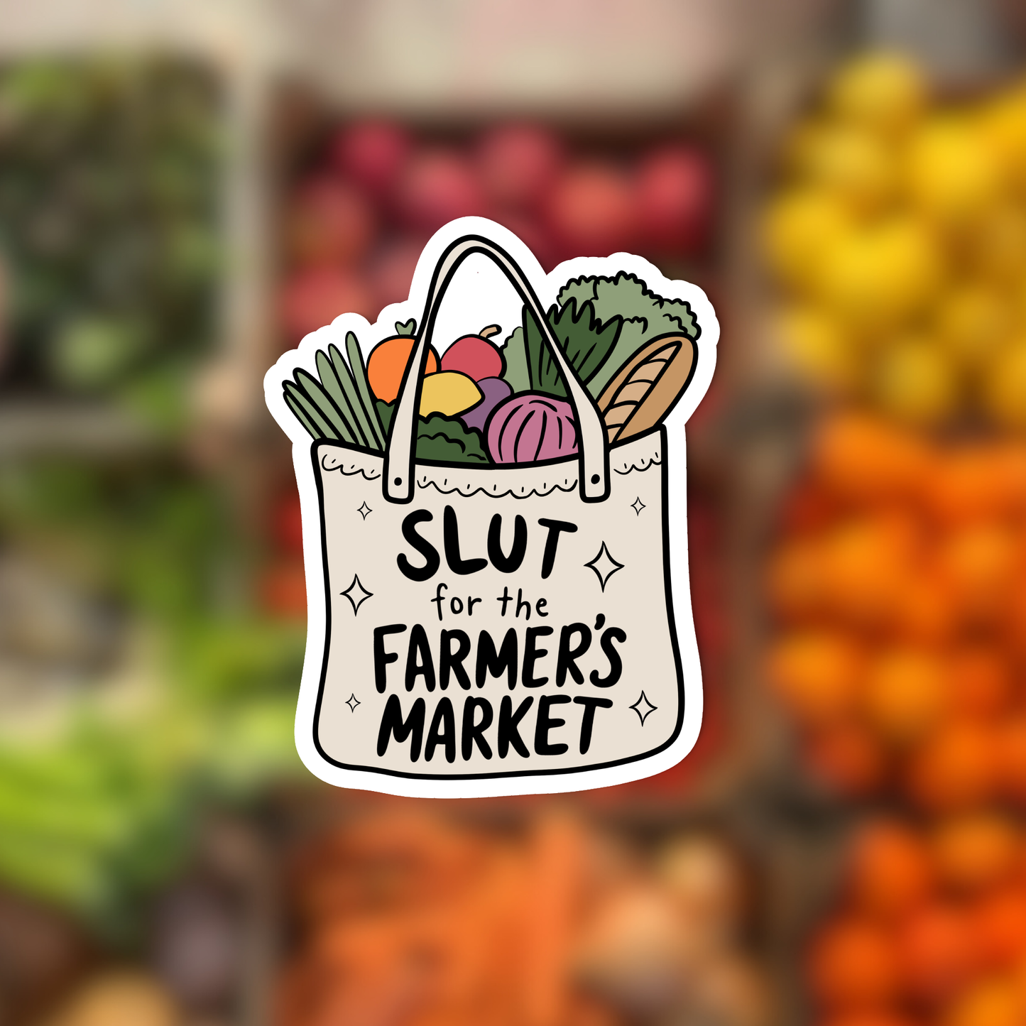 Slut for the farmer's market