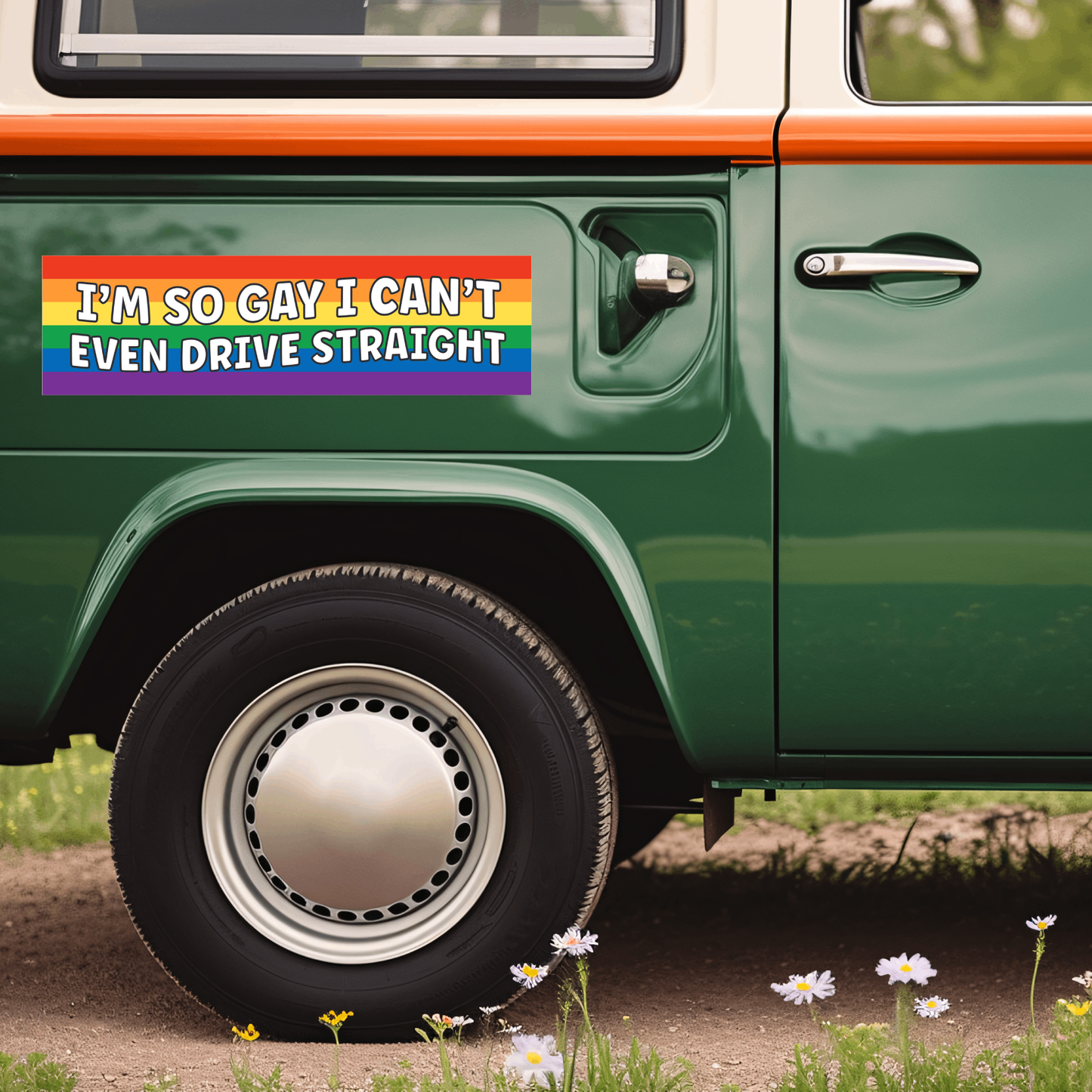 I'm so gay I can't even drive straight
