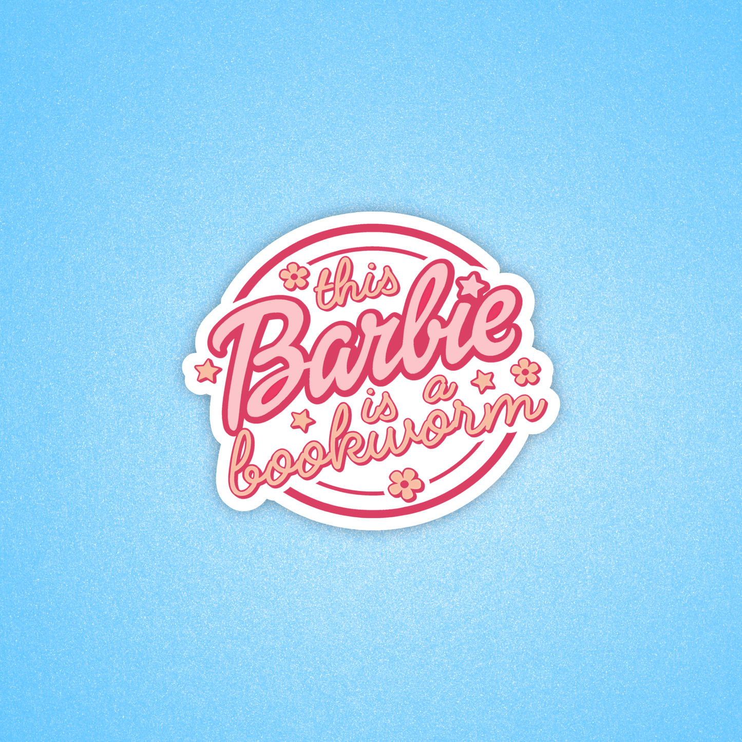 This Barbie is a bookworm