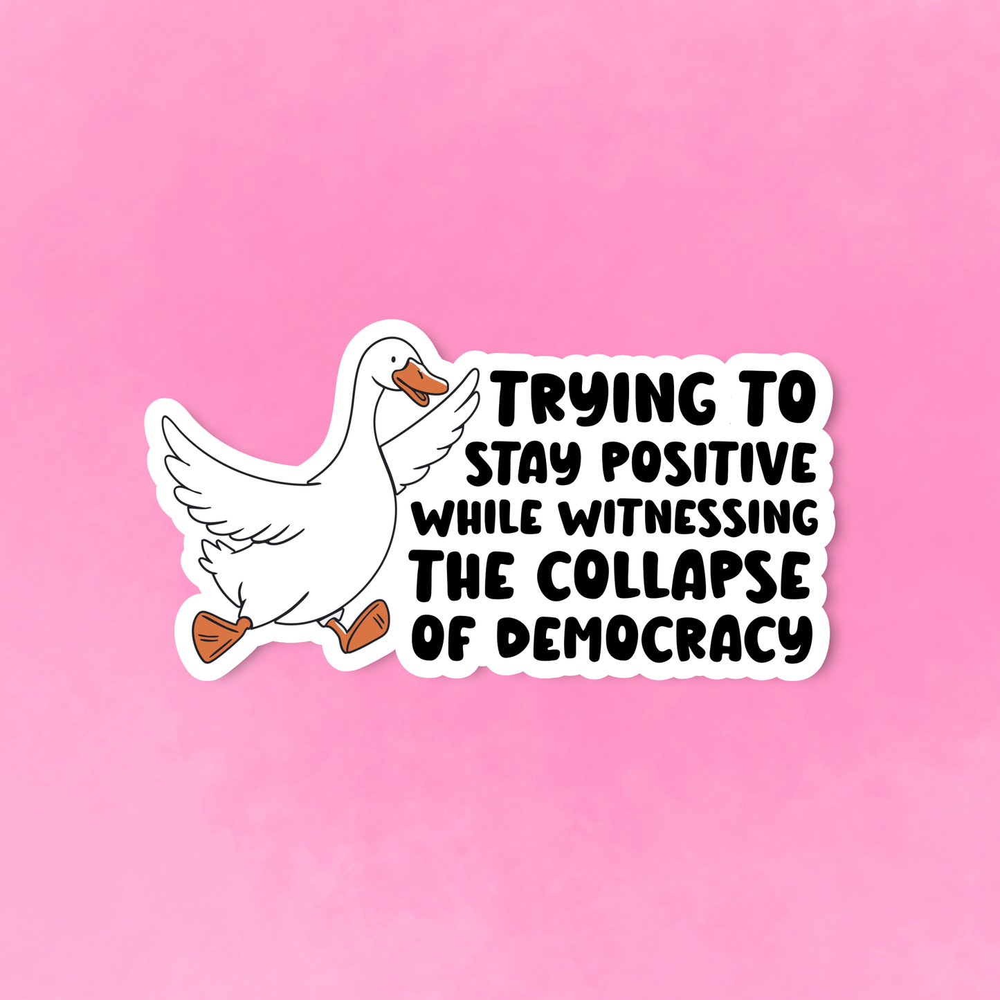 Trying to stay positive lol