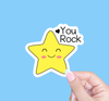 You rock sticker