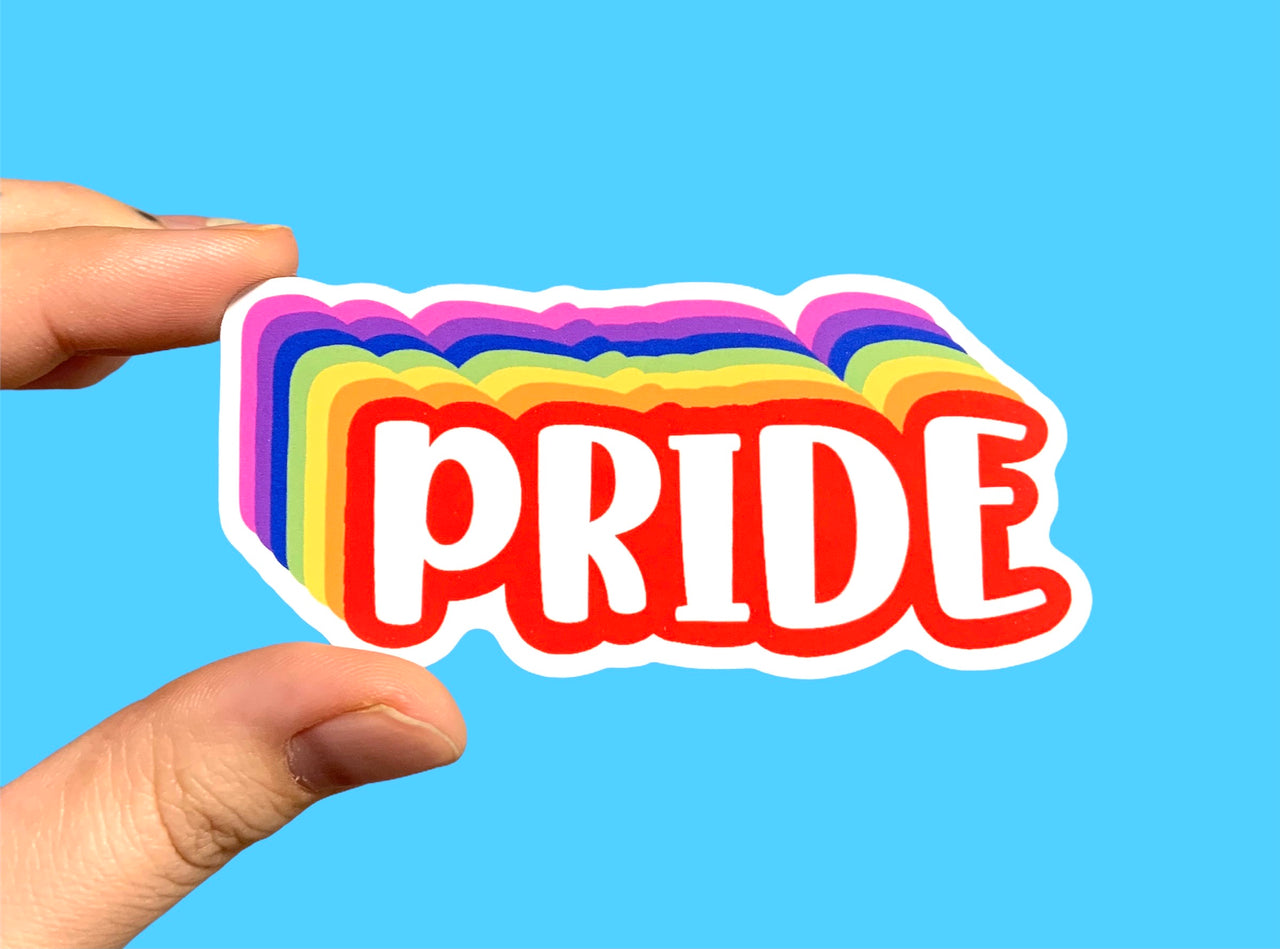 Pride (pack of 3 or 5 stickers)