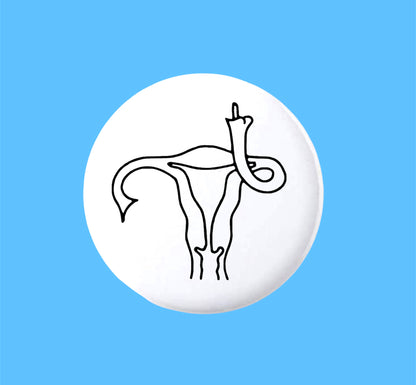 Angry uterus button
