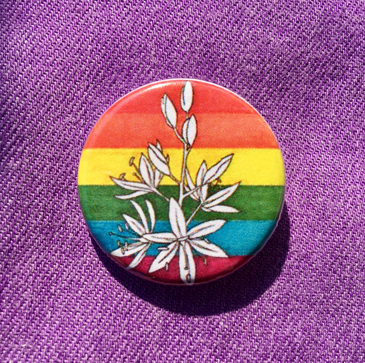 Rainbow Camas - Radical Buttons
