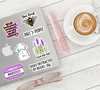 Boba tea stickers