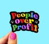 People over profit