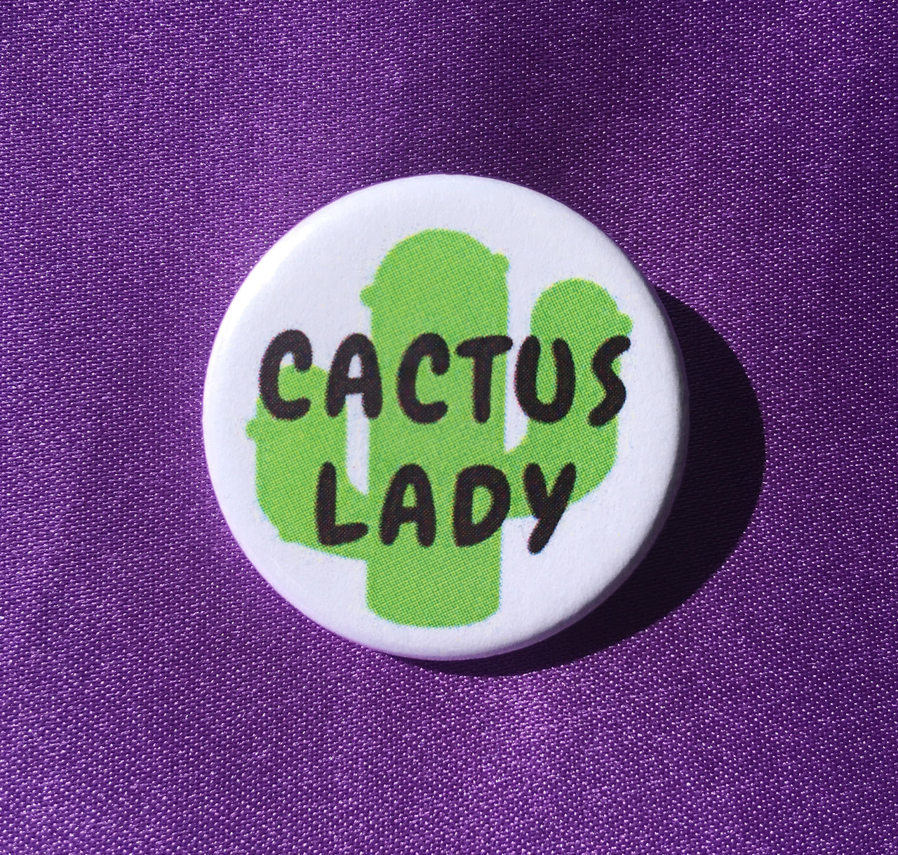 Cactus lady - Radical Buttons