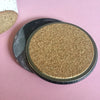 Moon coaster set / Moon drink coasters - Radical Buttons
