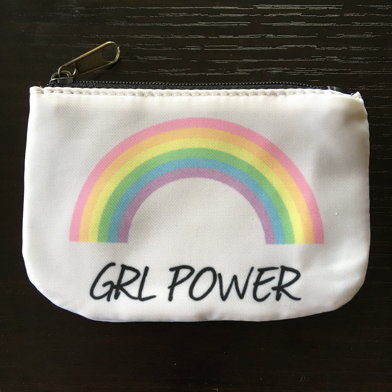 Grl power coin purse - Radical Buttons