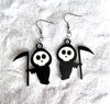 Grim Reaper earrings