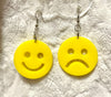Happy/sad earrings