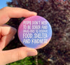 People don’t need to be drug-free magnet