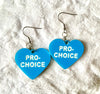 Pro-choice earrings
