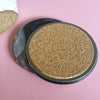 Moon coaster set / Moon drink coasters - Radical Buttons