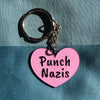 Punch Nazis keychain - Radical Buttons