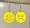 Happy/sad earrings