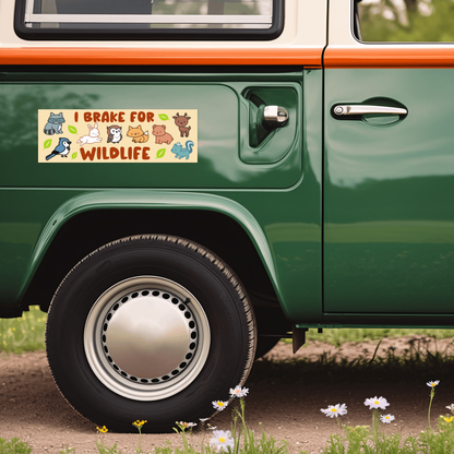 I brake for wildlife