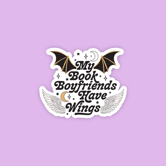 My book boyfriends have wings