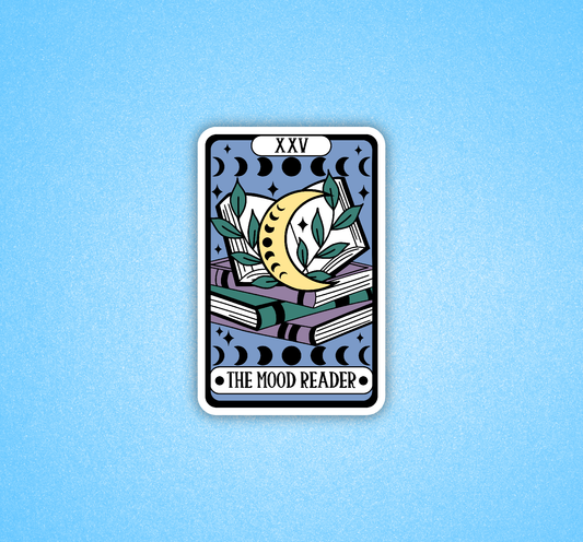 The mood reader tarot sticker