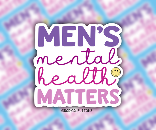 Men’s mental health matters
