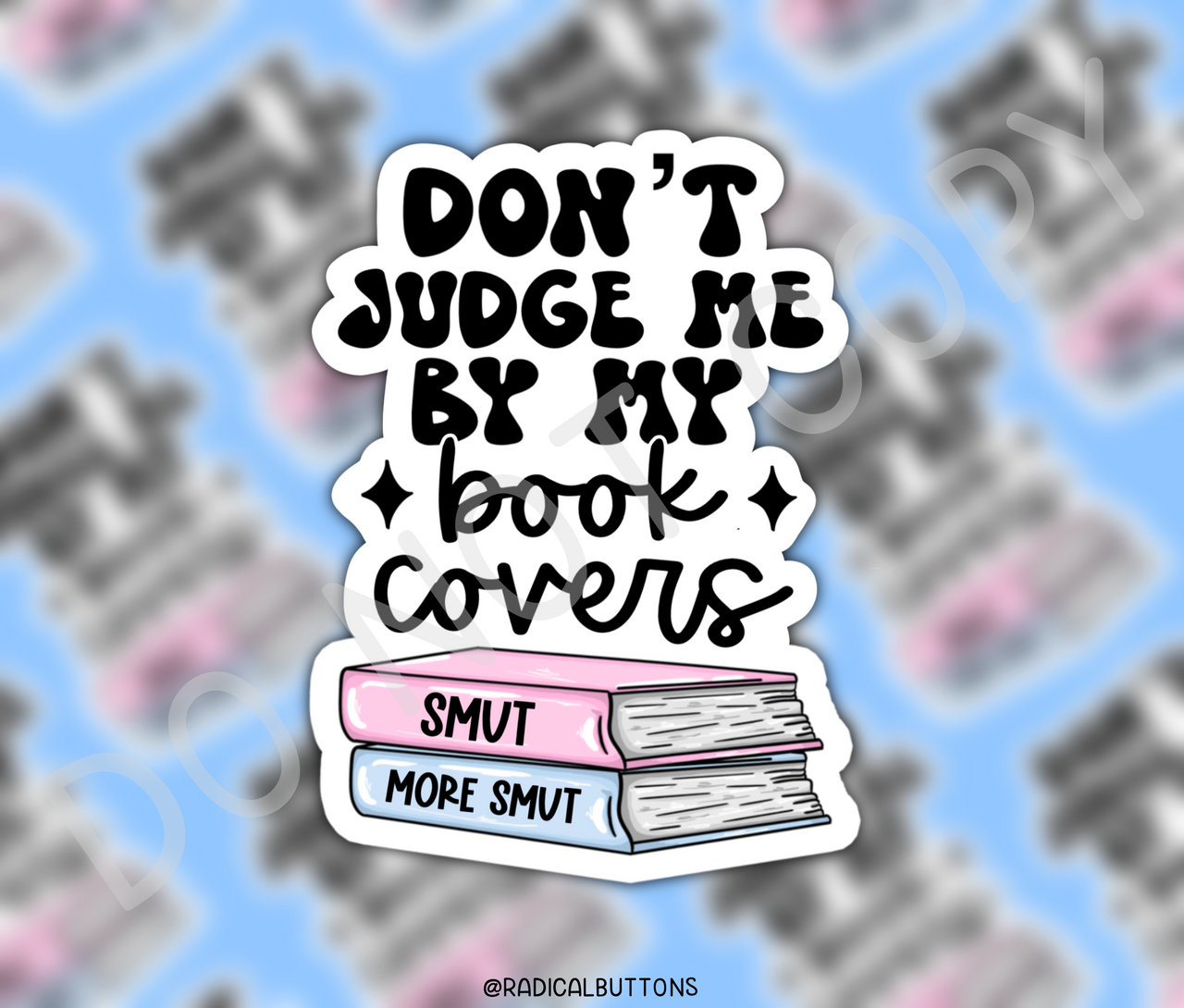 Don’t judge me by my book covers