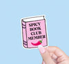 Spicy book club member