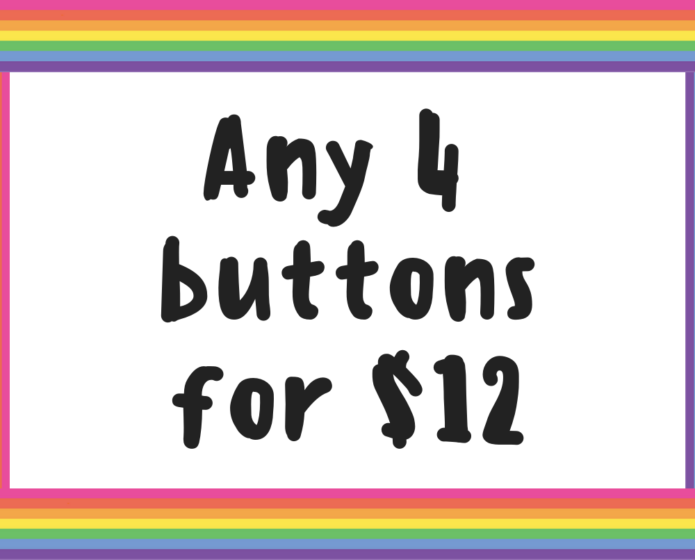Button deal - Four 1.25 inch buttons