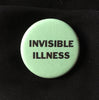 Invisible illness button - Radical Buttons