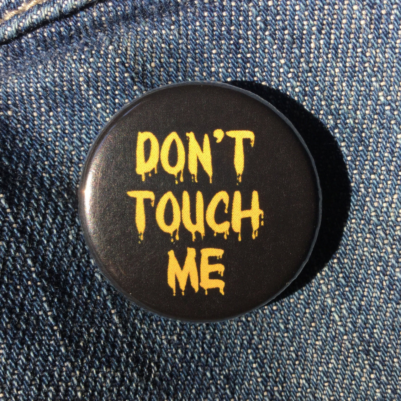 Don't touch me button / Consent button - Radical Buttons