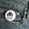 Refugees welcome - Radical Buttons