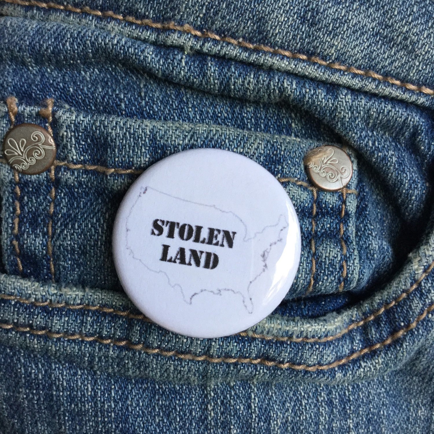 Stolen land - Radical Buttons