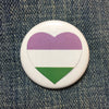 Genderqueer pride button - Radical Buttons