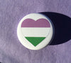 Genderqueer pride button - Radical Buttons