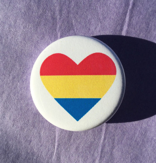 Pansexual pride button - Radical Buttons