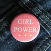 Girl power button - Radical Buttons