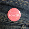 Girl power button - Radical Buttons