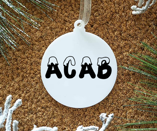 ACAB tree ornament