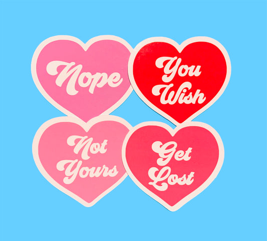 Valentine’s Day sticker set