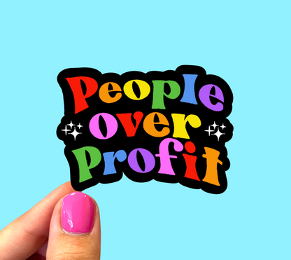 People over profit