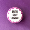 Brain injury survivor - Radical Buttons