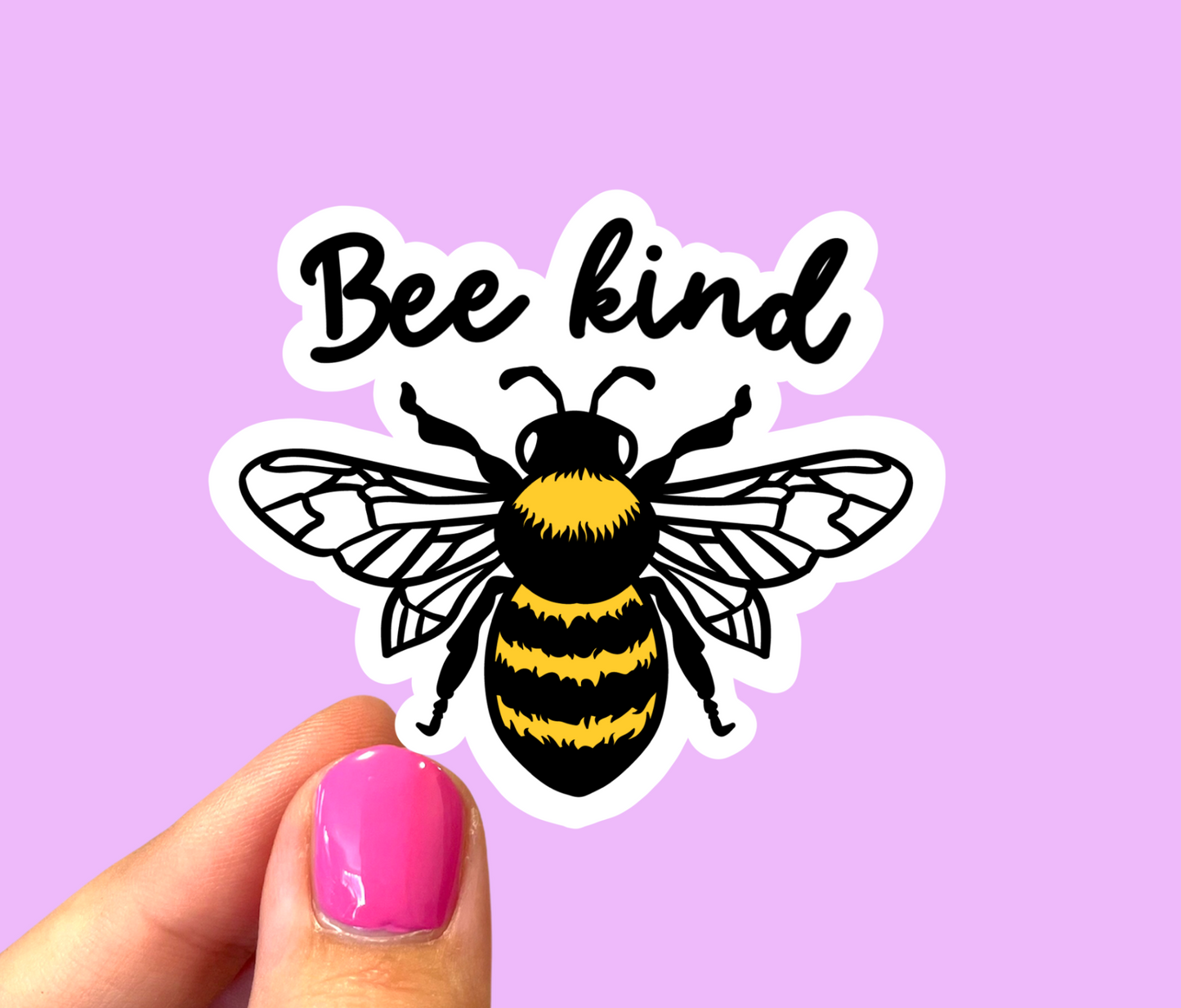 Bee kind sticker