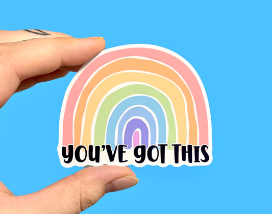 You’ve got this rainbow stickers