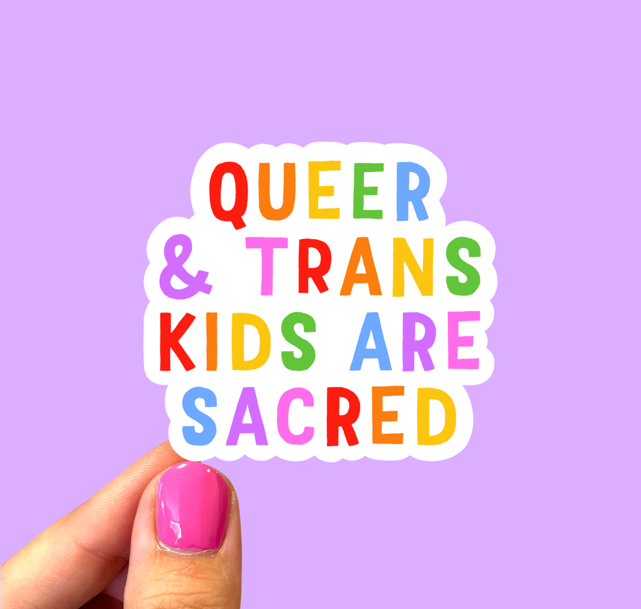 Queer and trans kids are sacred