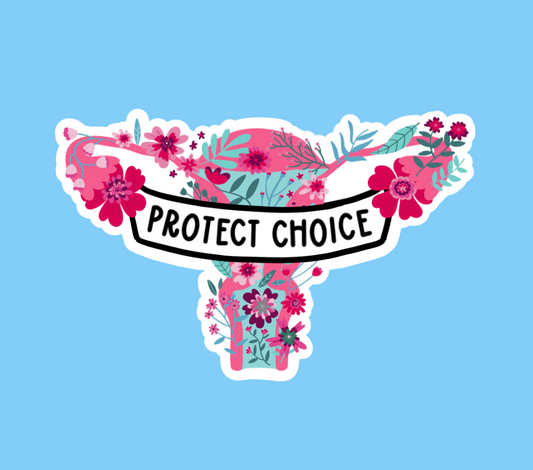 Your Choice Sticker Pro-choice stickers – Radical Buttons
