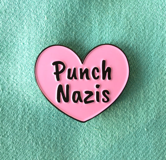 Punch Nazis - Radical Buttons