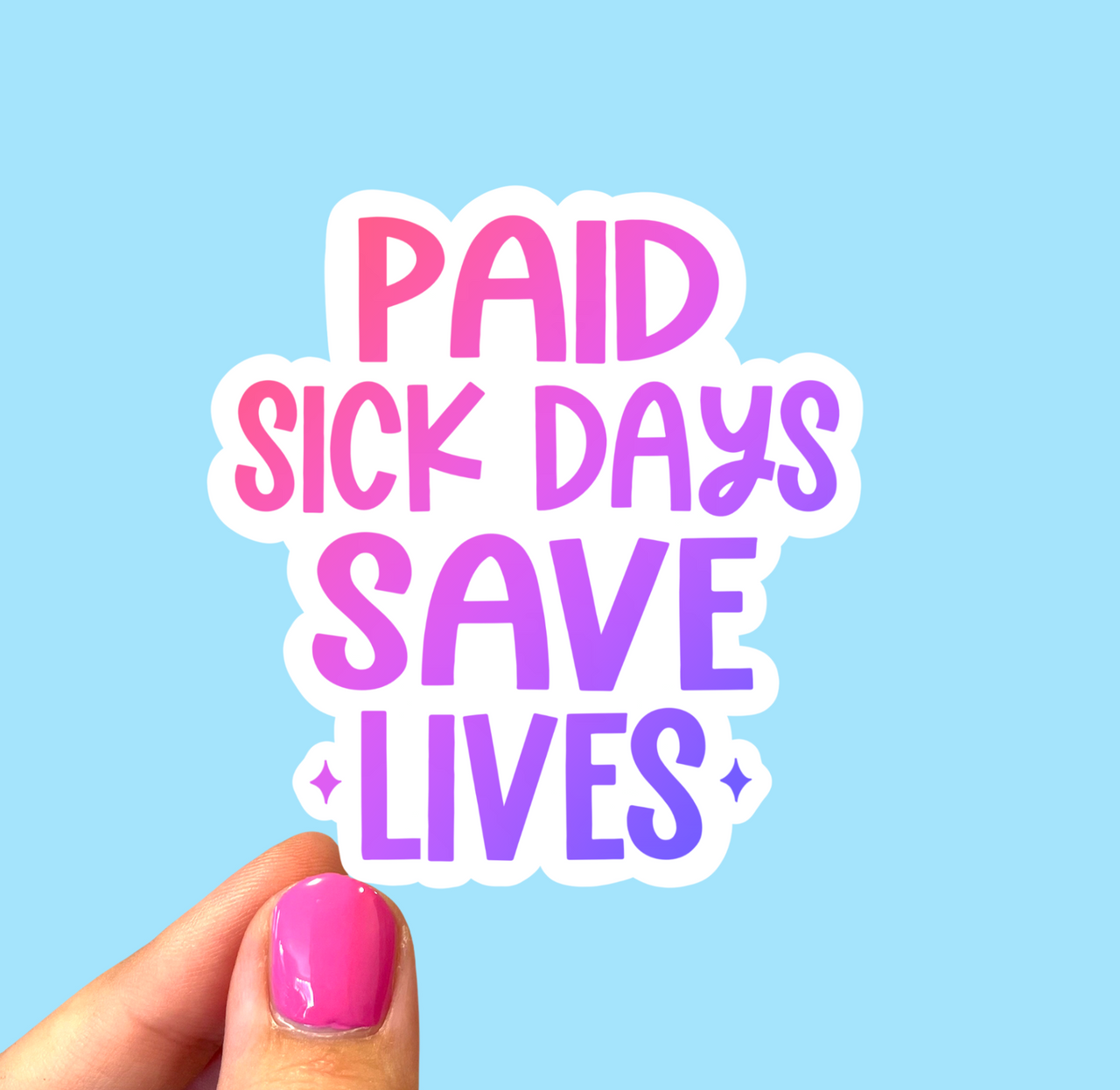 Paid sick days save lives