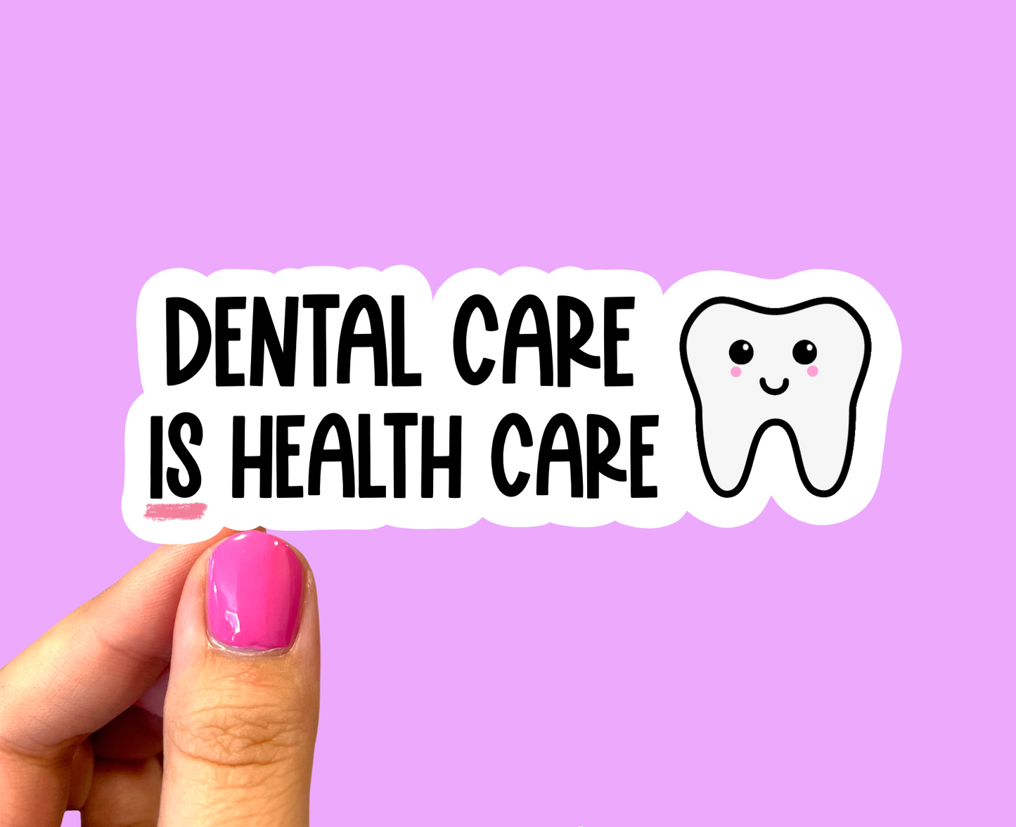 Dental care is health care