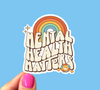 Mental health matters stickers (pack of 3 or 5)